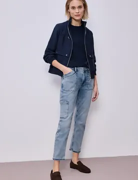 Street One Cargo Jeans female Blau