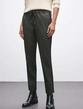 Hose mit Galonstreifen female Schwarz