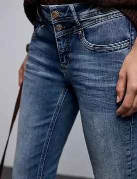 Street One Slim Leg Jeans Blau