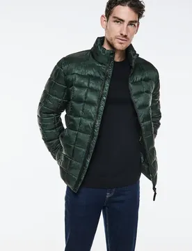 Street One Bedruckte Steppjacke male Grün