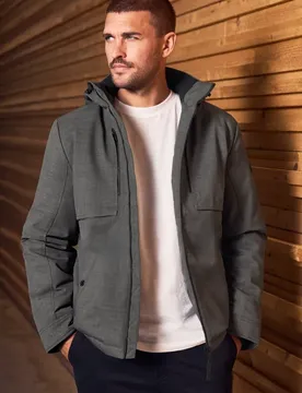 Street One Jacke mit abnehmbarer Kapuze male Braun