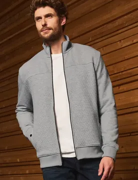 Street One Jacke mit 3D-Struktur male Grau