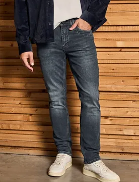 Street One Slim Leg Jeans male Blau