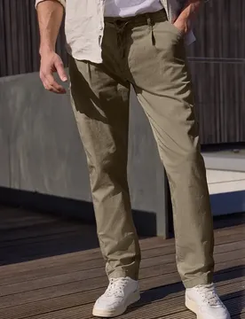 Street One Straight Leg Chino in leichter Qualität male Beige