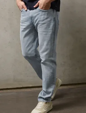 Street One Straight Leg Jeans male Grau