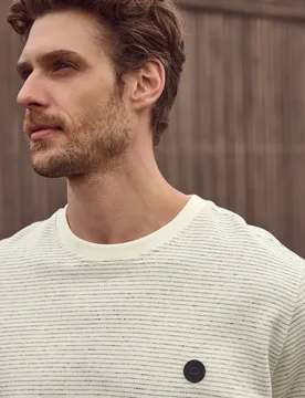 Street One Sweatshirt mit Rundhals in softer Qualität male Weiß