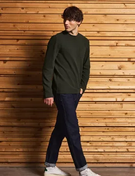 Street One Ottoman Langarmshirt male Grün