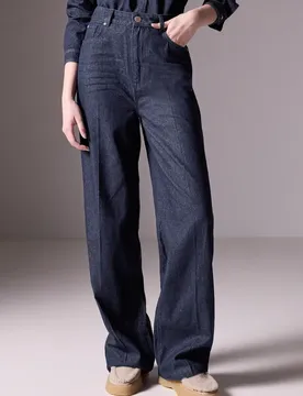 Street One Weite Jeanshose female Blau