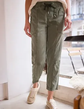 Street One Cargo Joggpants female Grün