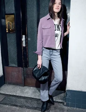 Street One Bootcut Jeans female Blau