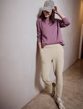 Street One Joggpants female Beige