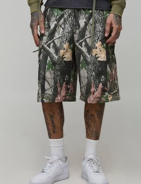 Herren Fallschirmschnitt Tarn Abtrennbare Cargo Funktionshose Camo Größe XS