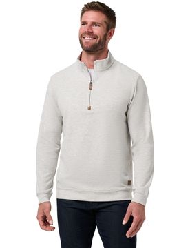 Pullover Cloud 1/4 Zip, hellgrau xxl