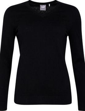 Pullover Team V-Neck, schwarz xs