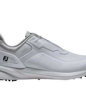 Golfschuhe Pro BOA, Spikeless, weiß/grau 41