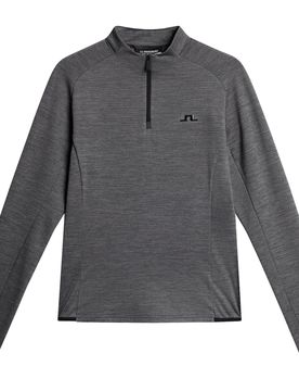 Layer Steffi 1/4-Zip, dunkelgrau xl