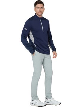 Layer Textured 1/4 Zip, navy s