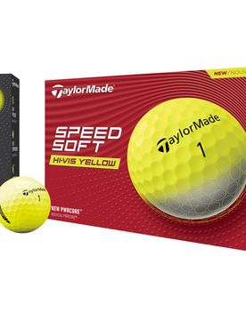 Golfbälle Speedsoft - 12er Pack, gelb