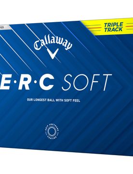 Golfbälle Erc Soft Triple Track - 12er Pack , gelb