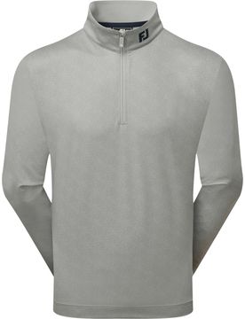Layer Speckle Print Chill-Out 1/4-Zip, grau s