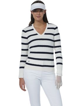 Pullover Madelene Stripe, navy xxl