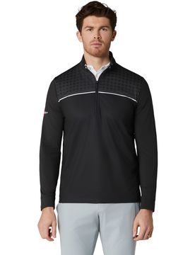 Pullover Odyssey Printed Block, schwarz 3xl