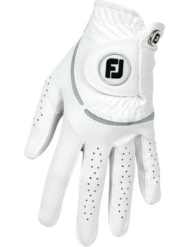 Handschuh WeatherSof, weiß/grau l