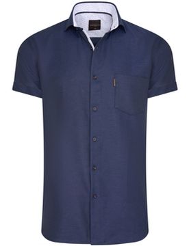 Blusen Short Sleeve Blouse Navy Eu S;Eu M Female