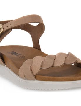 Flache Sandalen Beige Delma 38