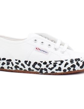 Sneaker Sueperga 2750 Cotw Printed White Leopard S61165w 36;37;38 Female