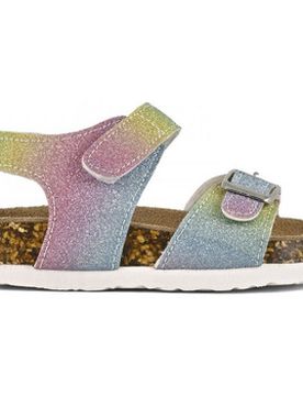 Flache Sandalen Bio Sandal Microglitter 20;21;22