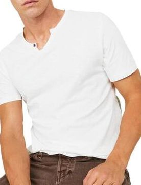 T-Shirts & Poloshirts Split Neck Eu Xxl;Eu S;Eu M;Eu L;Eu Xl Male