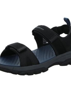 Flache Sandalen Offene 205112 205112 Blk 44