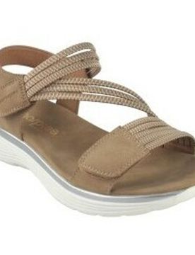 Schuhe Damensandale 26591 Abz Beige Female