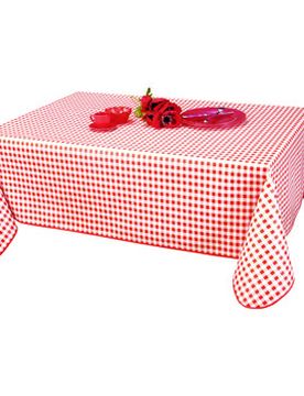 Tischdecke Vichy - Rouge - 140x200 Cm 140x200 Cm