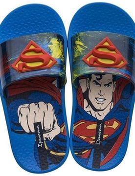 Espadrilles Kids Liga Da Justiça - Blue Red 37 / 38 Female