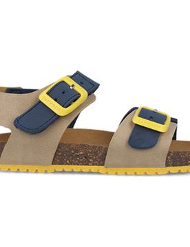 Flache Sandalen 252474 Beige_azul_b827 24;26;27;28