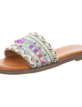Clogs Pantoletten Gold-Kombi 1519703-699 Female