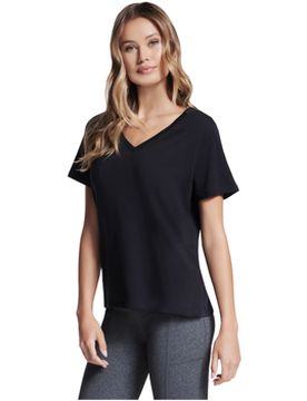 T-Shirt Pima V-Neck Tee Eu S;Eu M;Eu Xs Female