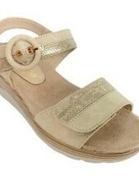 Keilabsatzsandalen Damensandale 28608 Abz Beige 37;38;40;41