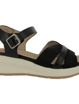 Keilabsatzsandalen 31617 Negro