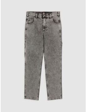 Straight Leg Jeans Garyville - Dk0a4xecj811-Light Grey Wash Us 34 / 32;Us 30 / 32;Us 31 / 32;Us 33 / 32 Male