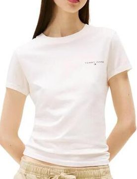 T-Shirt Slim Linear Dw0dw21164 Eu S;Eu M;Eu L;Eu Xl;Eu Xs;Eu 3xl Female