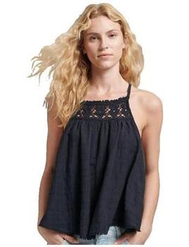 Blusen Débardeur Vintage Halter Cami Eu S;Eu M;Eu L Female