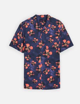 Kurzarm Hemdbluse Chemise Manches Courtes Meadow Male