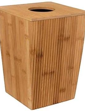 Koffer, Aufbewahrungsboxen Poubelle Bambou Beige 6l Einheitsgrösse