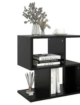 Sofaecken, Podesttische Table De Chevet 50x30x51,5 Cm Bois D'Ingénierie Noir