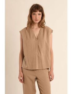 Blusen G979ep-Beige Female