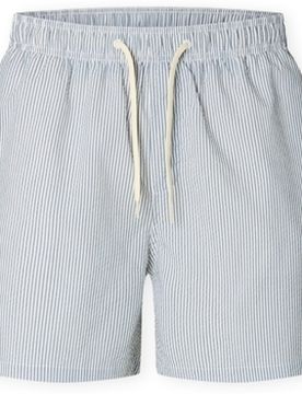 Shorts Cooper-Seersucker Swim Trunks - Blue Mirage Eu L;Eu Xl Male
