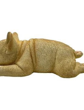 Statuetten Und Figuren Liegender Hund Einheitsgrösse